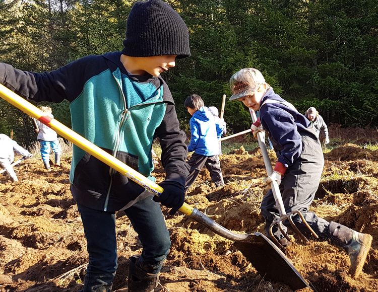 Fostering a connection to nature and food